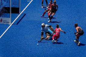 Japan vs United States FIH Junior Women's Hockey World Cup Chile